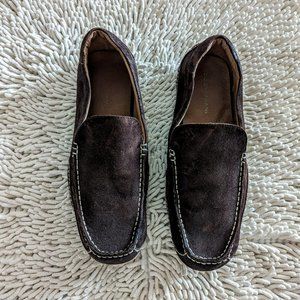 Bostonian Mens Brown Leather Casual Loafer Driving Shoe   28423   SZ 10.5M